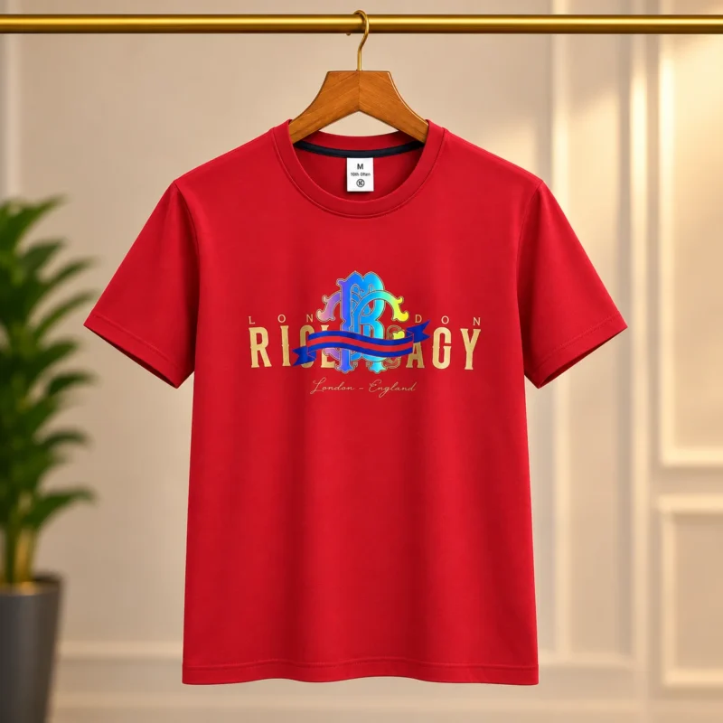Men's Red Richboy London Graphic T-Shirt